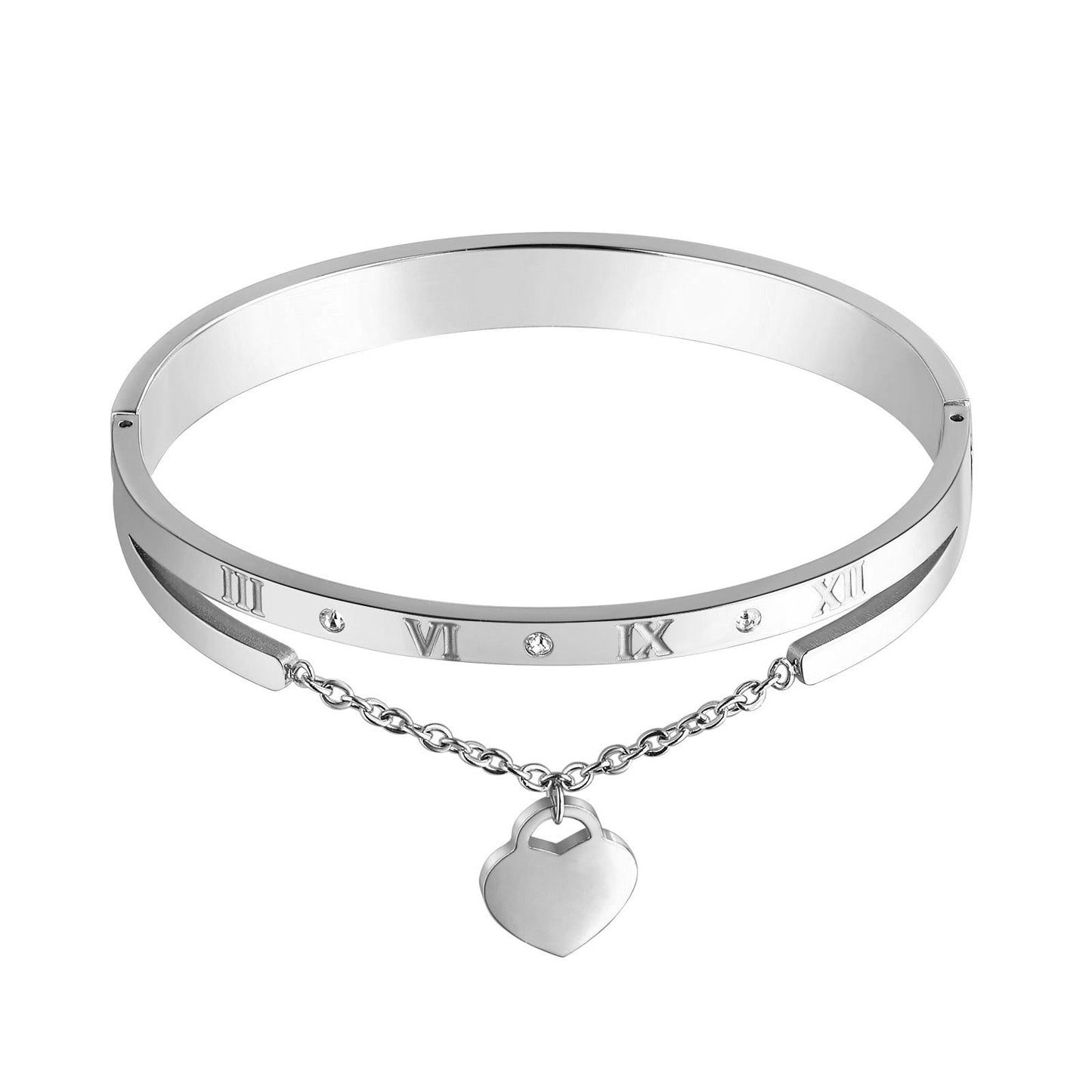 Silver Love | Elegant Silver Armring för Stil och Harmoni