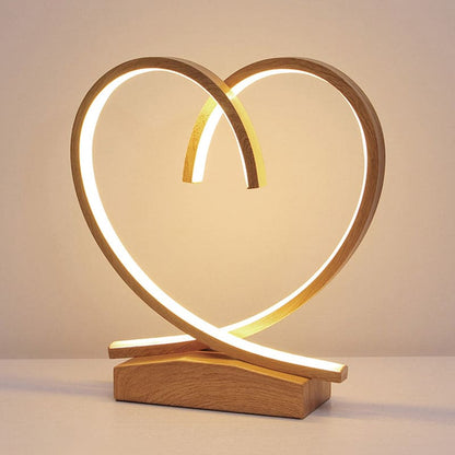 Love Light | Elegantes Herz Tischlampe