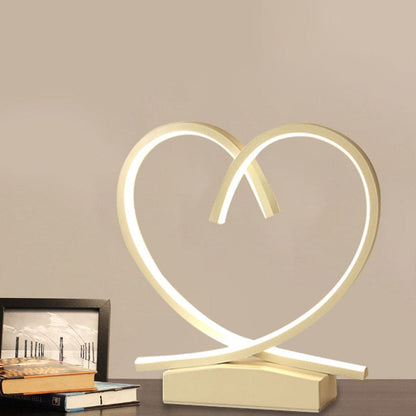 Love Light | Elegantes Herz Tischlampe