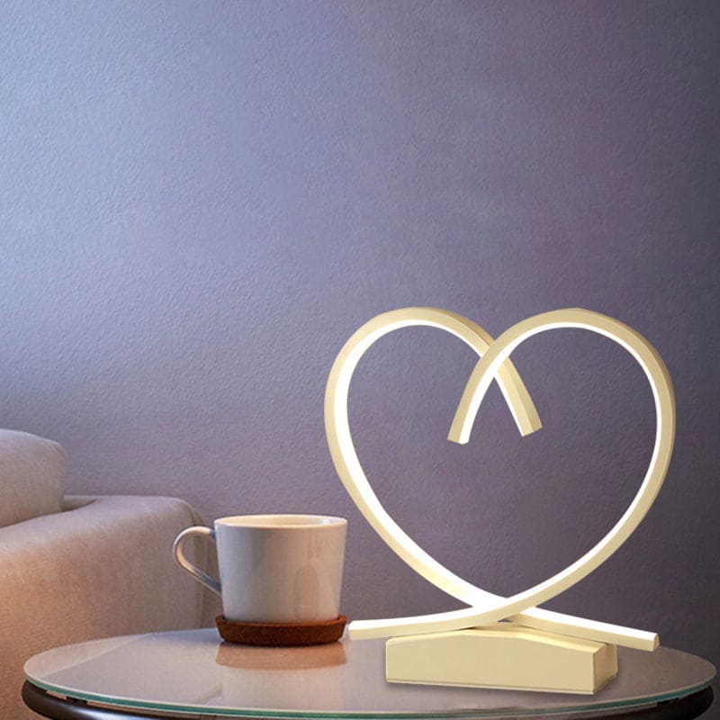 Love Light | Elegantes Herz Tischlampe