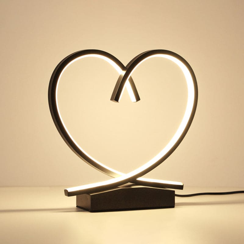 Love Light | Elegantes Herz Tischlampe