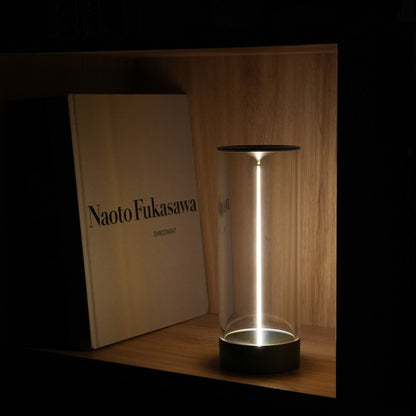 Luxura | Elegant Bordslampa med Neonljus