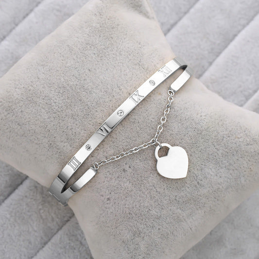 Silver Love | Elegant Silver Armring för Stil och Harmoni