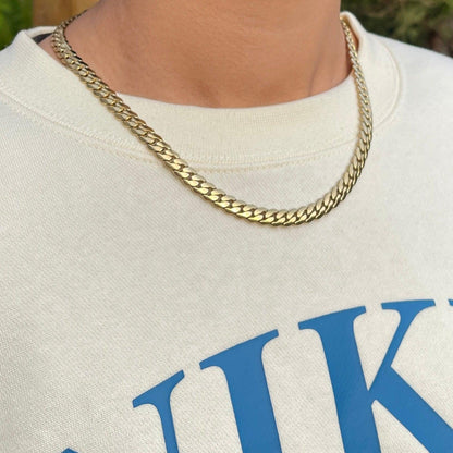 Luna | Elegant Cuban Link Kedja i Guld