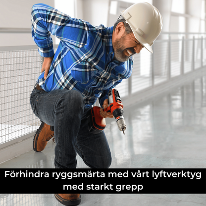 GripLift™ | Förhindra ryggsmärta med 150 kg bärförmåga