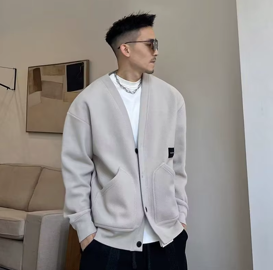 Melville | avslappnad mysig cardigan