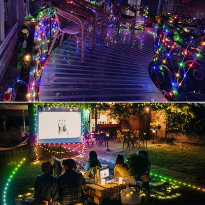 LIGHT MAGIC | Färgglada RGB-strålkastare Juldekoration för festliga stunder