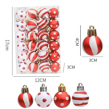 JULMOMENT | Glada Handmålade Juldekorationer