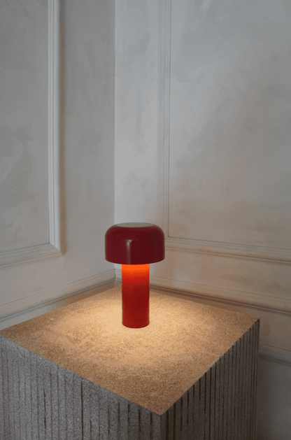 PuffGlow Bordslampa | Innovativ Paddenstolsdesign med Stilfull Belysning