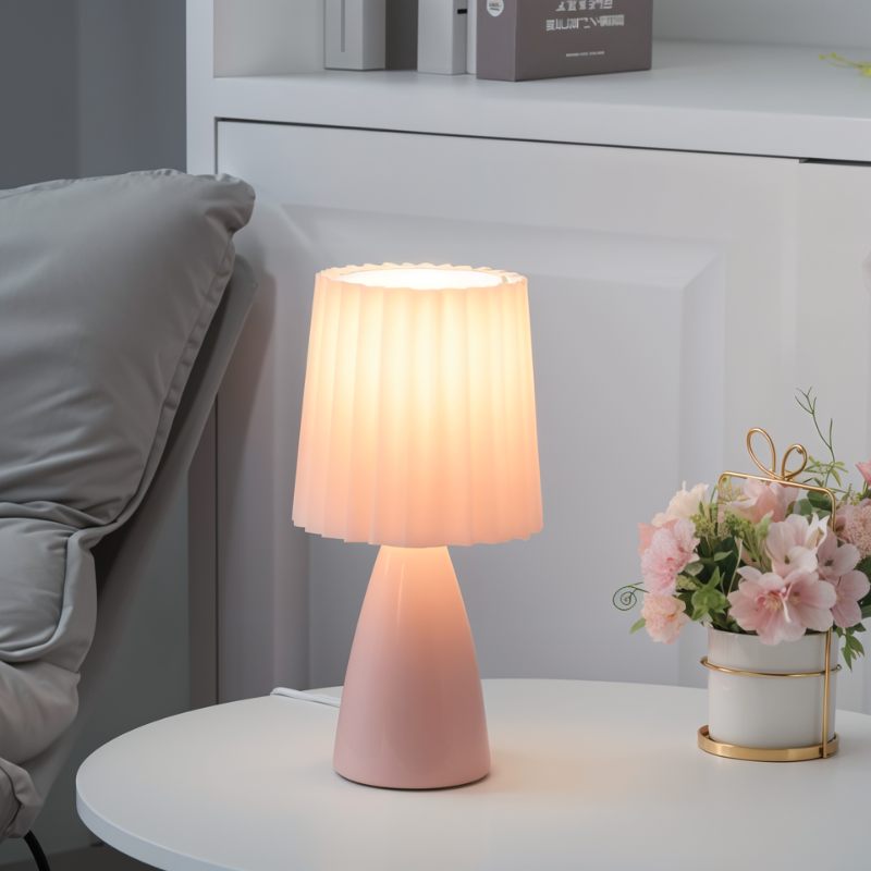 Eleganza | Stilren Bordslampa med Nät Design för Modern Belysning