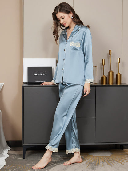 Elysian Nightwear | Lyxigt pyjamasset i 2 delar för kvinnor