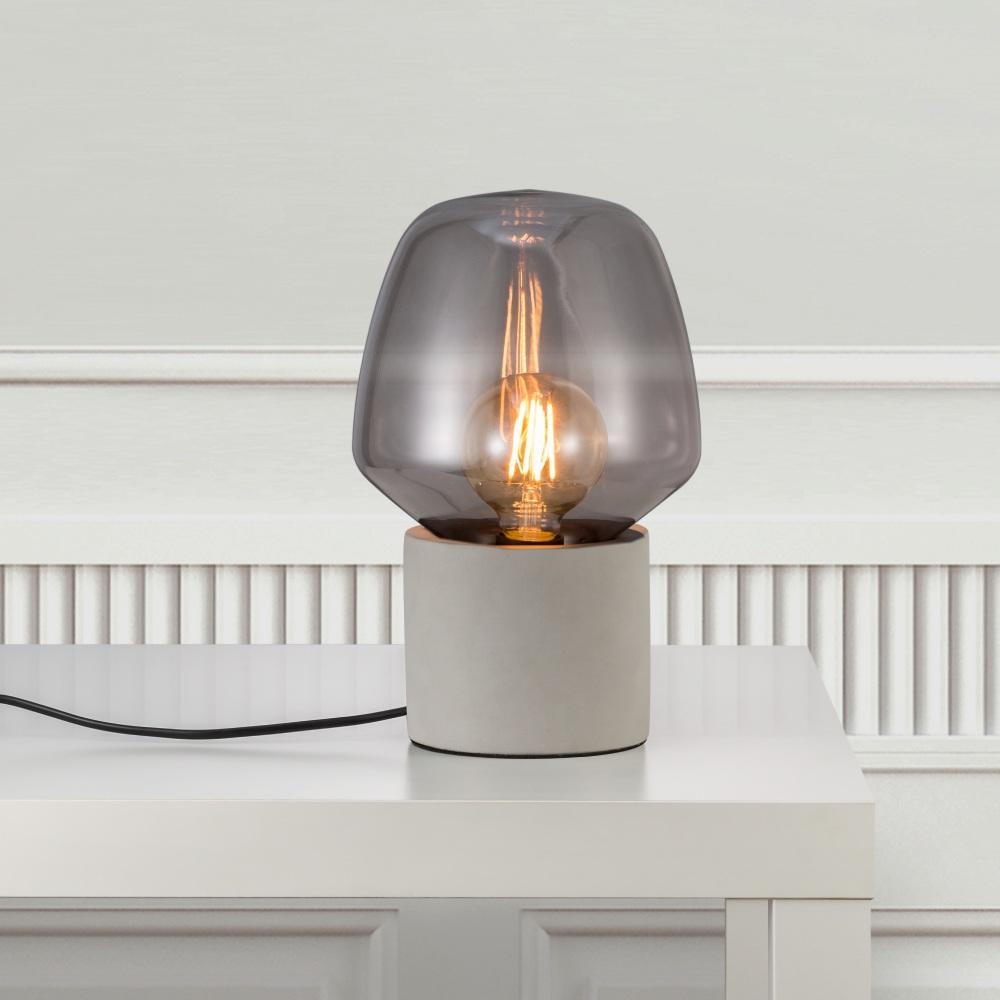 Luminex Mini Bordslampa | Elegant och Kompakt med Färgat Glas