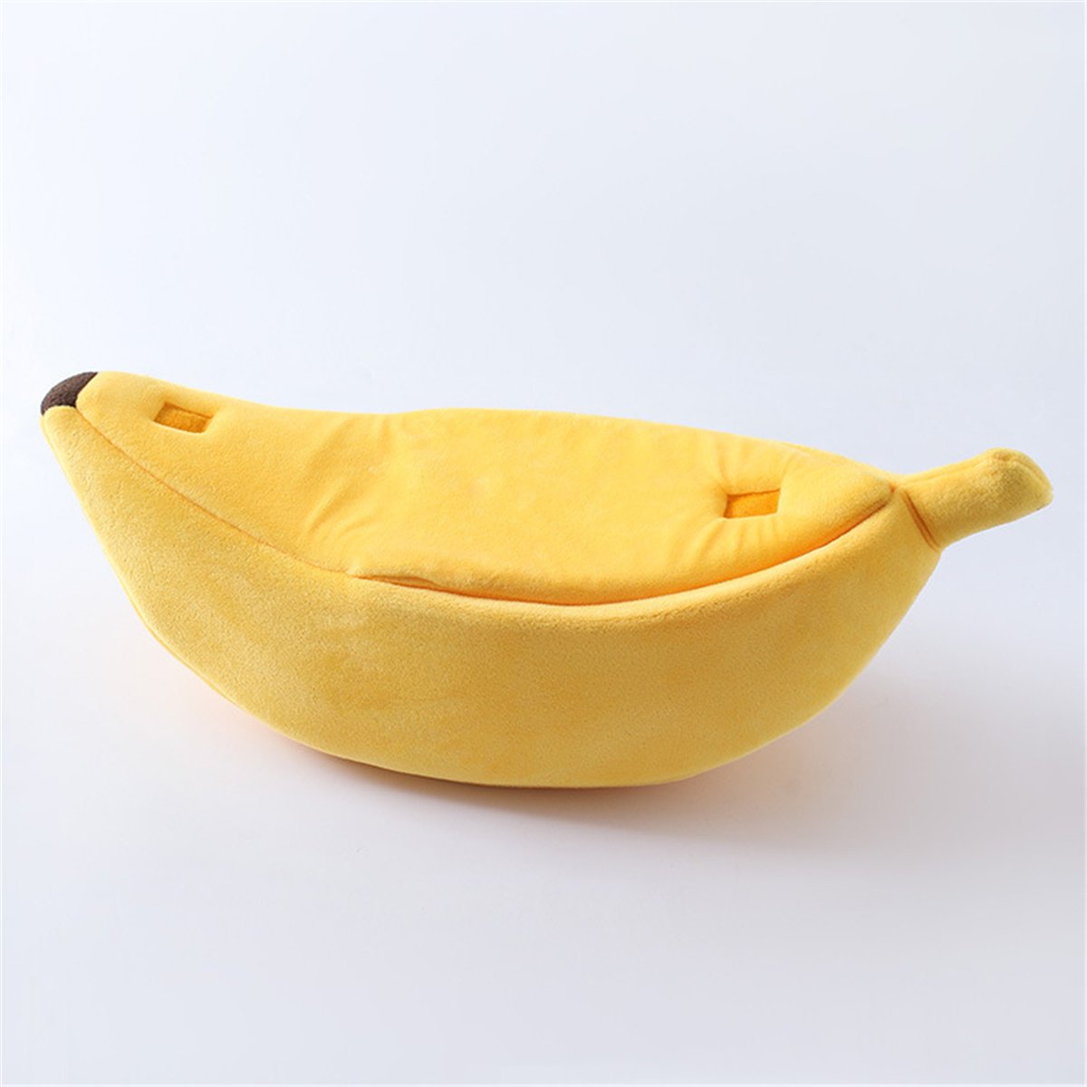 BANANA-BED | Lekfull & Bekväm Hundsäng för Små Furry Vänner